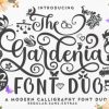 The Gardenia Duo Font