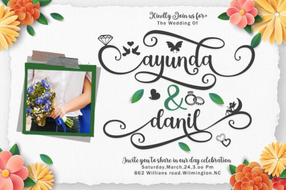 The Gardenia Duo Font - Image 3
