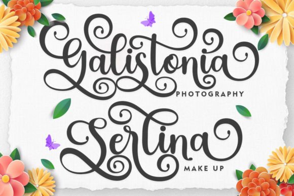 The Gardenia Duo Font - Image 7