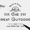The Great Outdoors Font