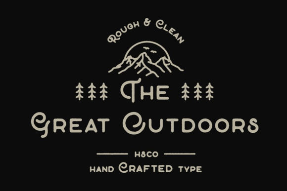 The Great Outdoors Font - Image 4