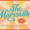The Marysville Font