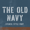 The Old Navy Font