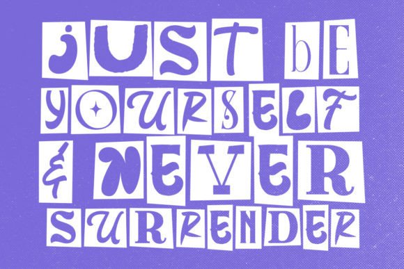 The Ransom Notes Font - Image 2