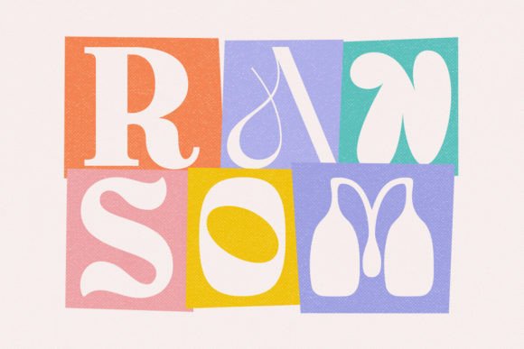 The Ransom Notes Font - Image 4