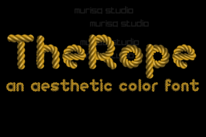 The Rope Font