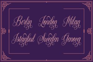 Alternative view of The Singers Font