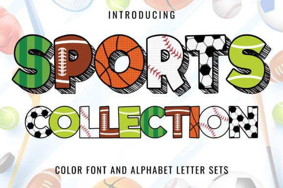 The Sports Collection Font - Image 3