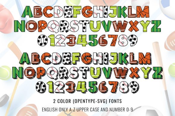 The Sports Collection Font - Image 4