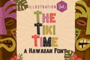 The Tiki Time Font