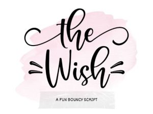 The Wish Font