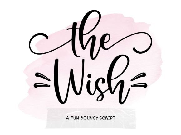 The Wish Font