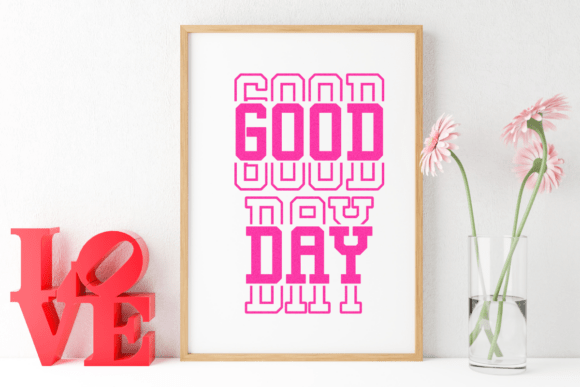 Thick Stacked Font - Image 5