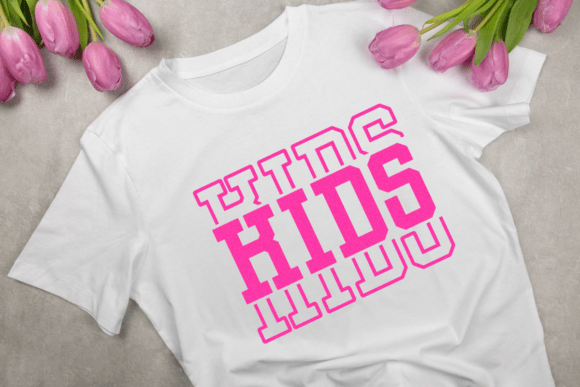 Thick Stacked Font - Image 6