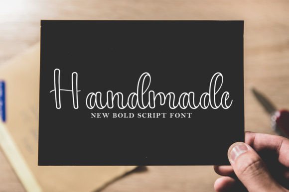 Thicki Outline Font - Image 5