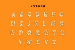 Alternative view of Tiger Font