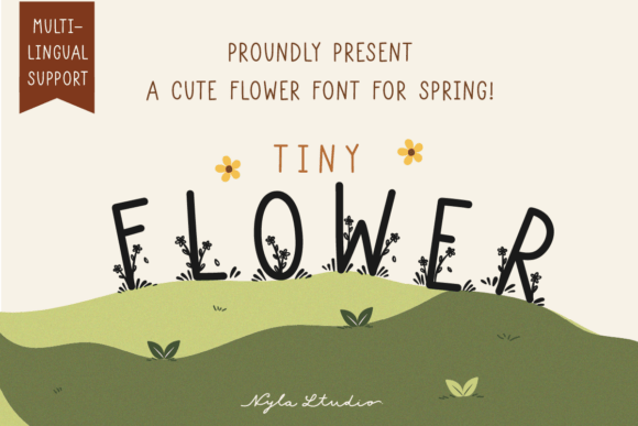 Tiny Flowers Font