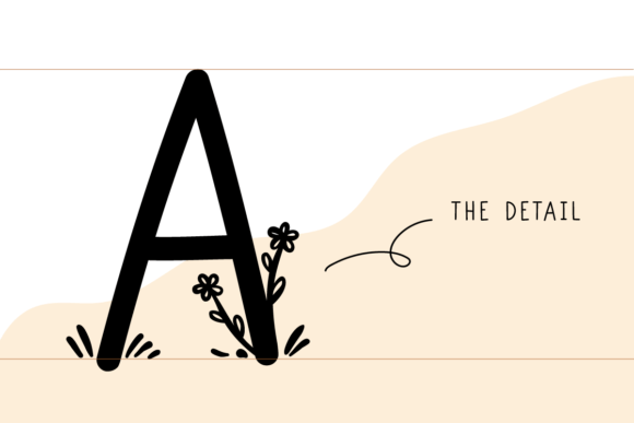 Tiny Flowers Font - Image 3