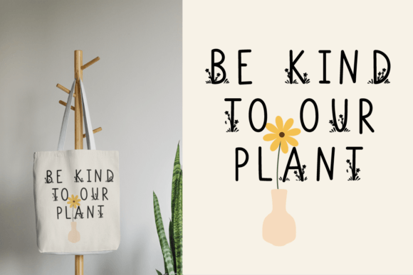 Tiny Flowers Font - Image 4