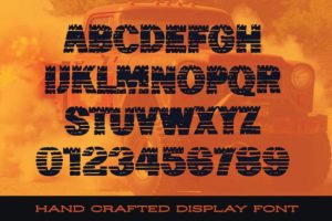 Alternative view of Tire Sale Font