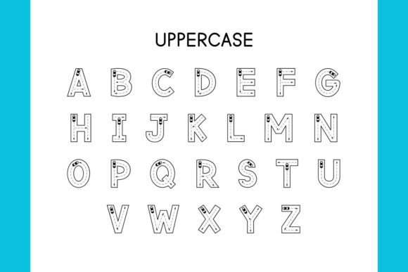 Tracing Roads Font - Image 3