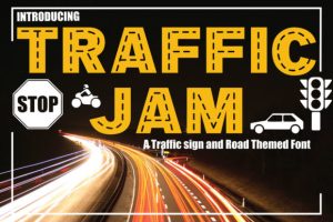 Traffic Jam Font