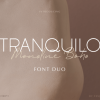 Tranquilo Monoline Boho Font