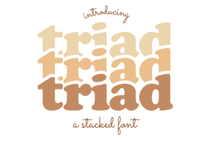 Triad Font
