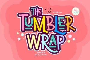 Tumbler Wrap Font