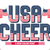 Usa Cheer Font