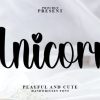 Unicorn Font