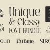 Unique & Classy Font
