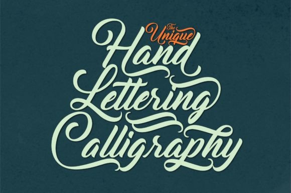 Unique Font - Image 4