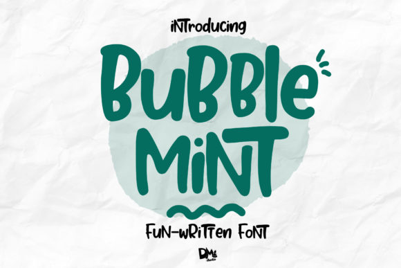 Bubble Mint Font