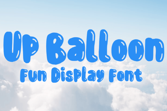 Up Balloon Font