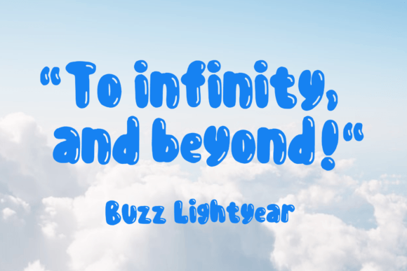 Up Balloon Font - Image 2