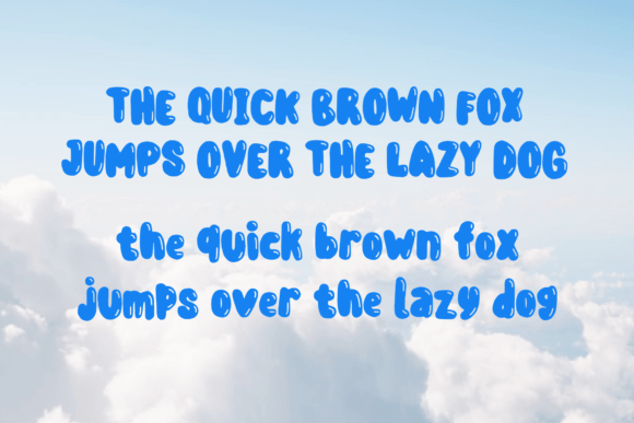 Up Balloon Font - Image 4