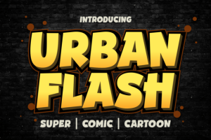Urban Flash Font
