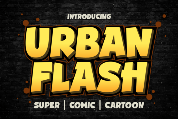 Urban Flash Font