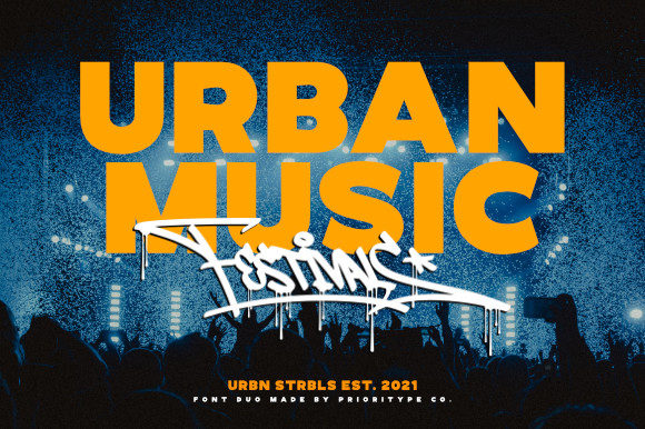 Urban Starblues Font - Image 2