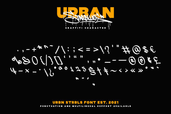 Urban Starblues Font - Image 9