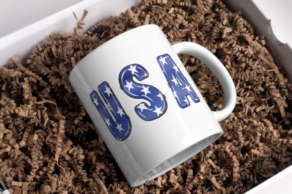 Usa Flag Stars Font - Image 5