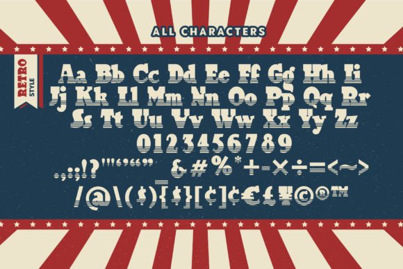 Usa Retro Font - Image 9