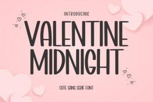 Valentine Midnight Font