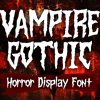 Vampire Gothic Font