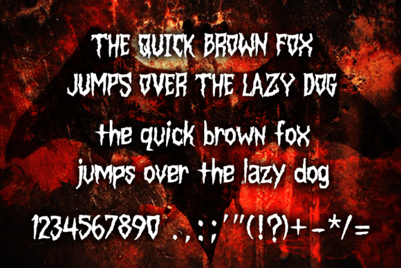 Vampire Gothic Font - Image 4