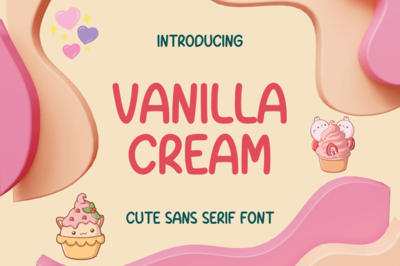 Vanilla Cream Font