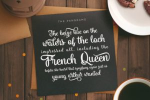 Alternative view of Vanilla Daisy Font