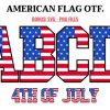 Varsity American Flag Font