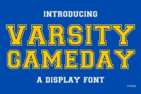 Varsity Gameday Font